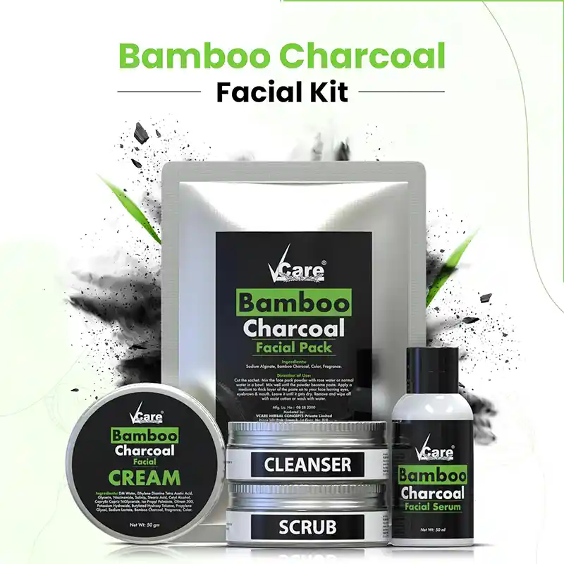 bamboo charcoal facial kit